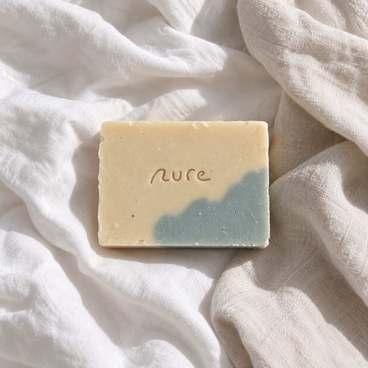 Laundry Soap Bar - plastic-free natural product view 1 | Nure Switzerland